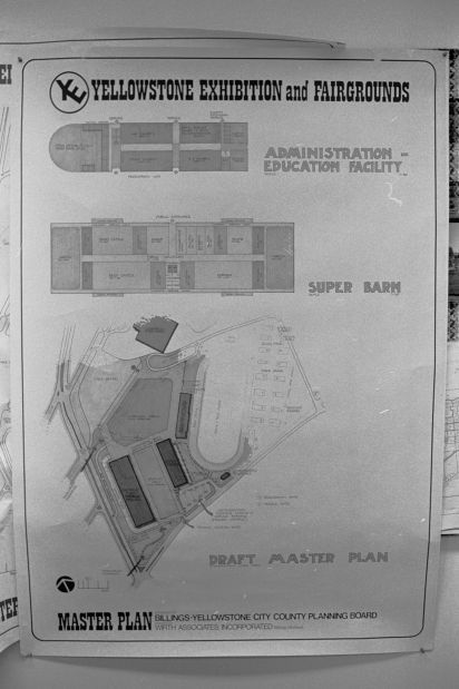 Abandoned fairground plans, 1979
